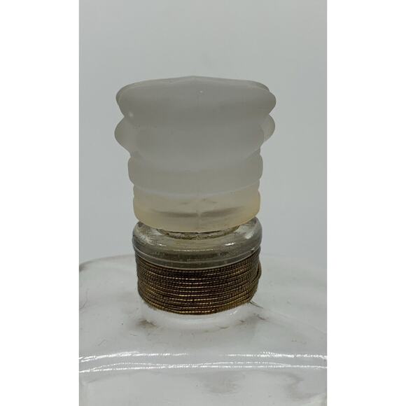 VINTAGE Ecusson Jean D'Albret 90 Eau De Cologne France Glass Crown Empty As Is - Picture 2 of 6